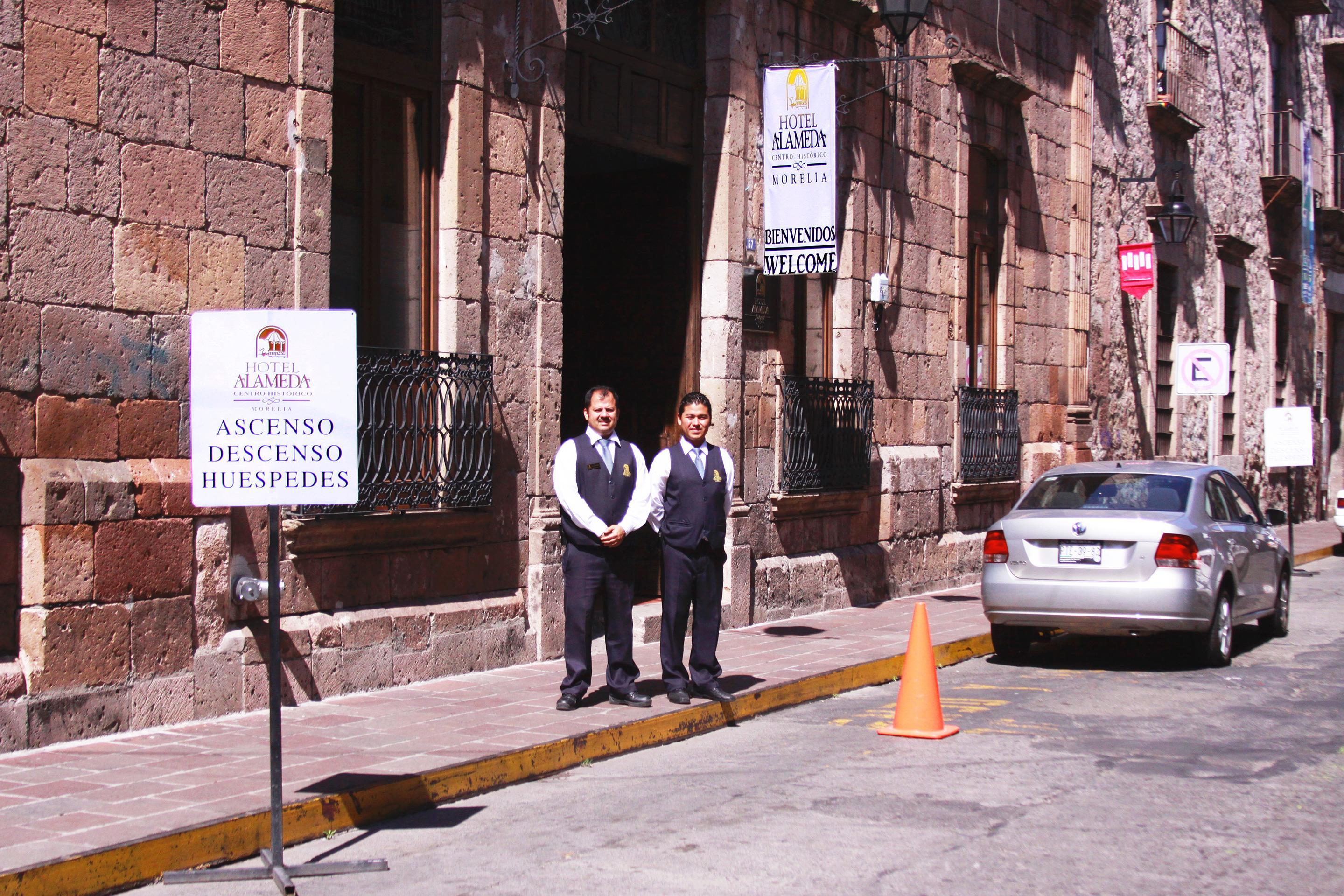 Hotel Alameda Centro Historico Morelia Exterior foto